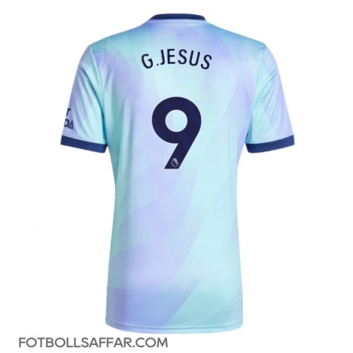 Arsenal Gabriel Jesus #9 Tredjeställ 2024-25 Kortärmad